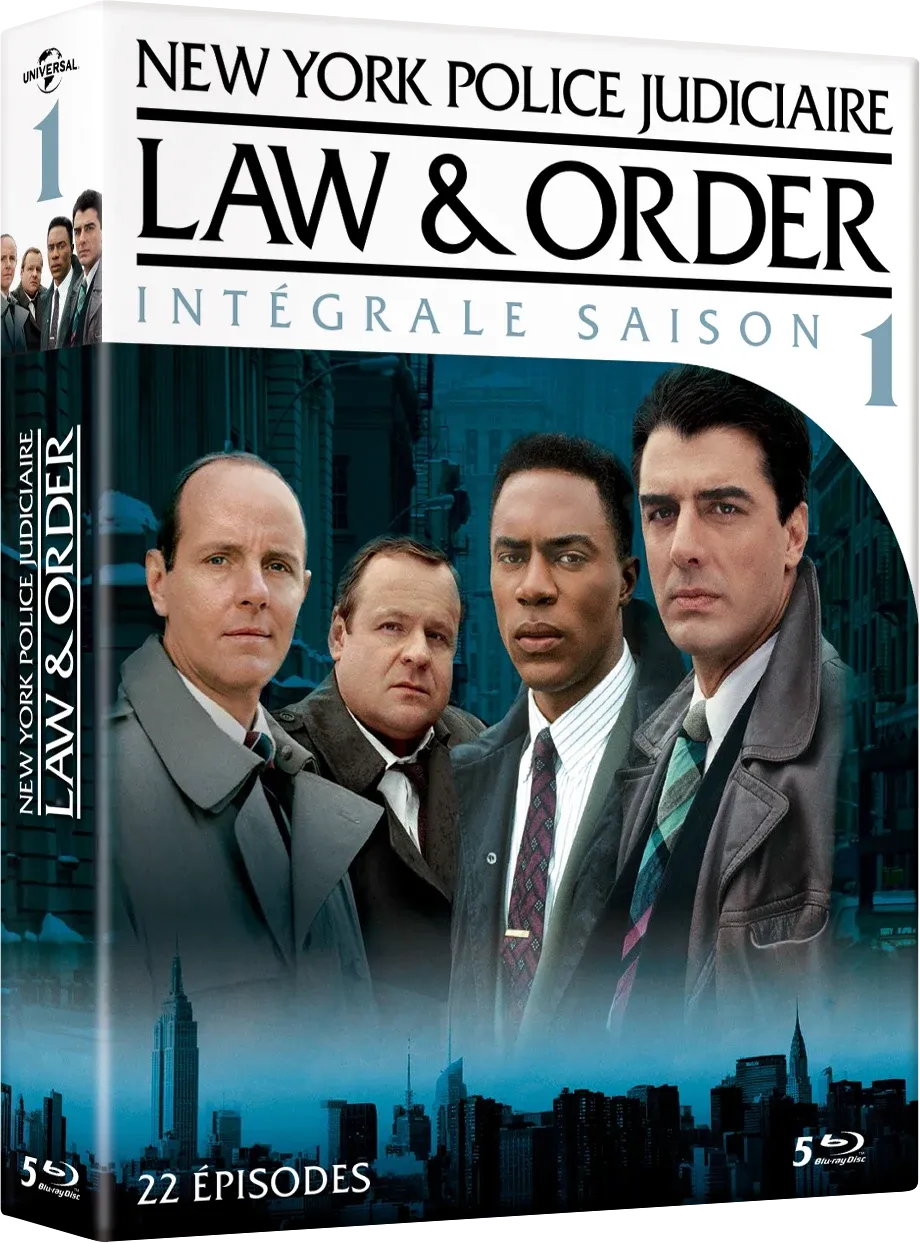 Coffret de la saison 1 de New York Police Judiciaire