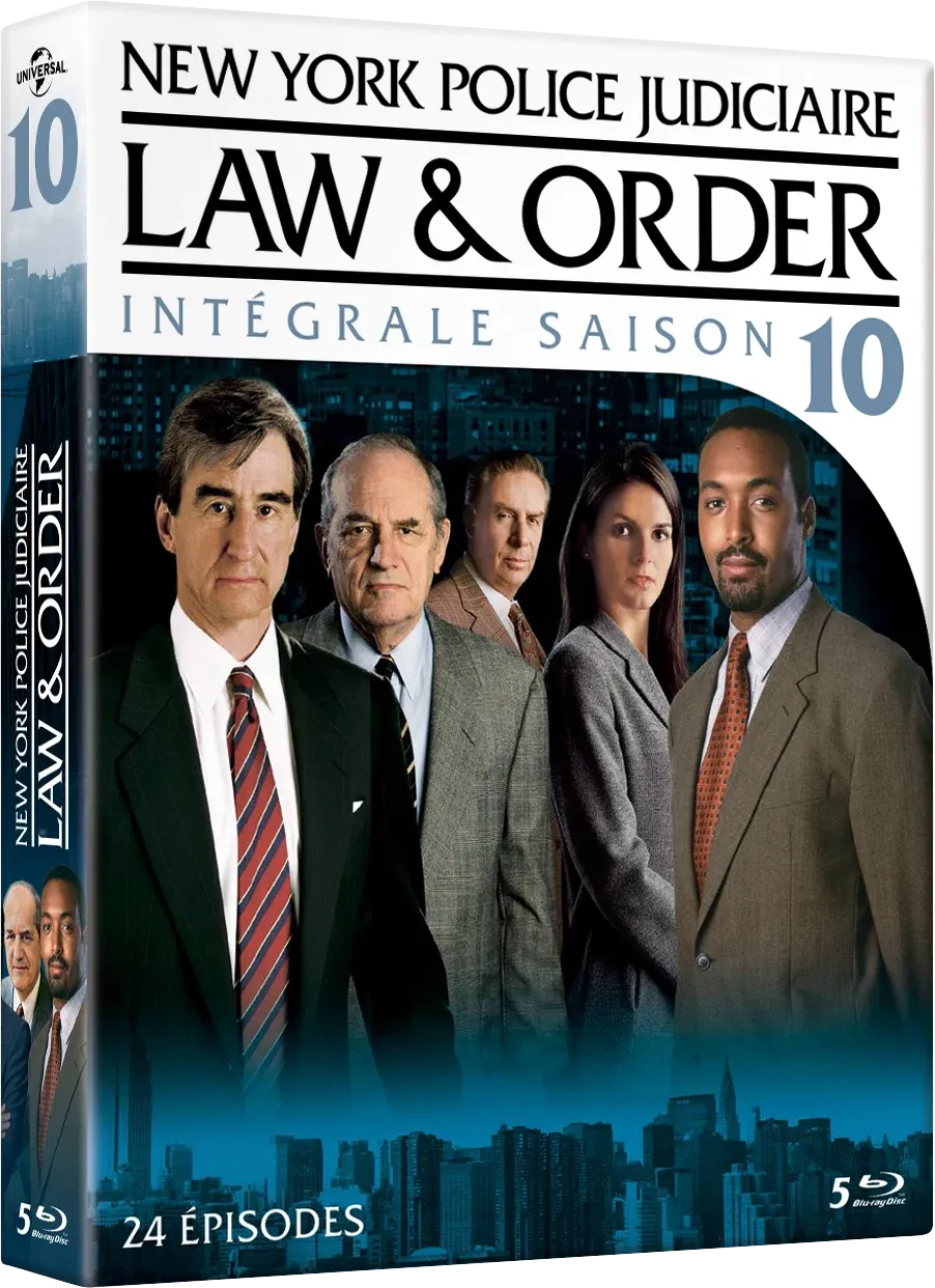 Coffret de la saison 10 de New York Police Judiciaire