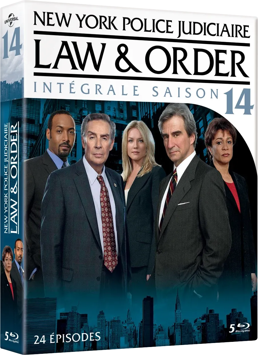 Coffret de la saison 14 de New York Police Judiciaire