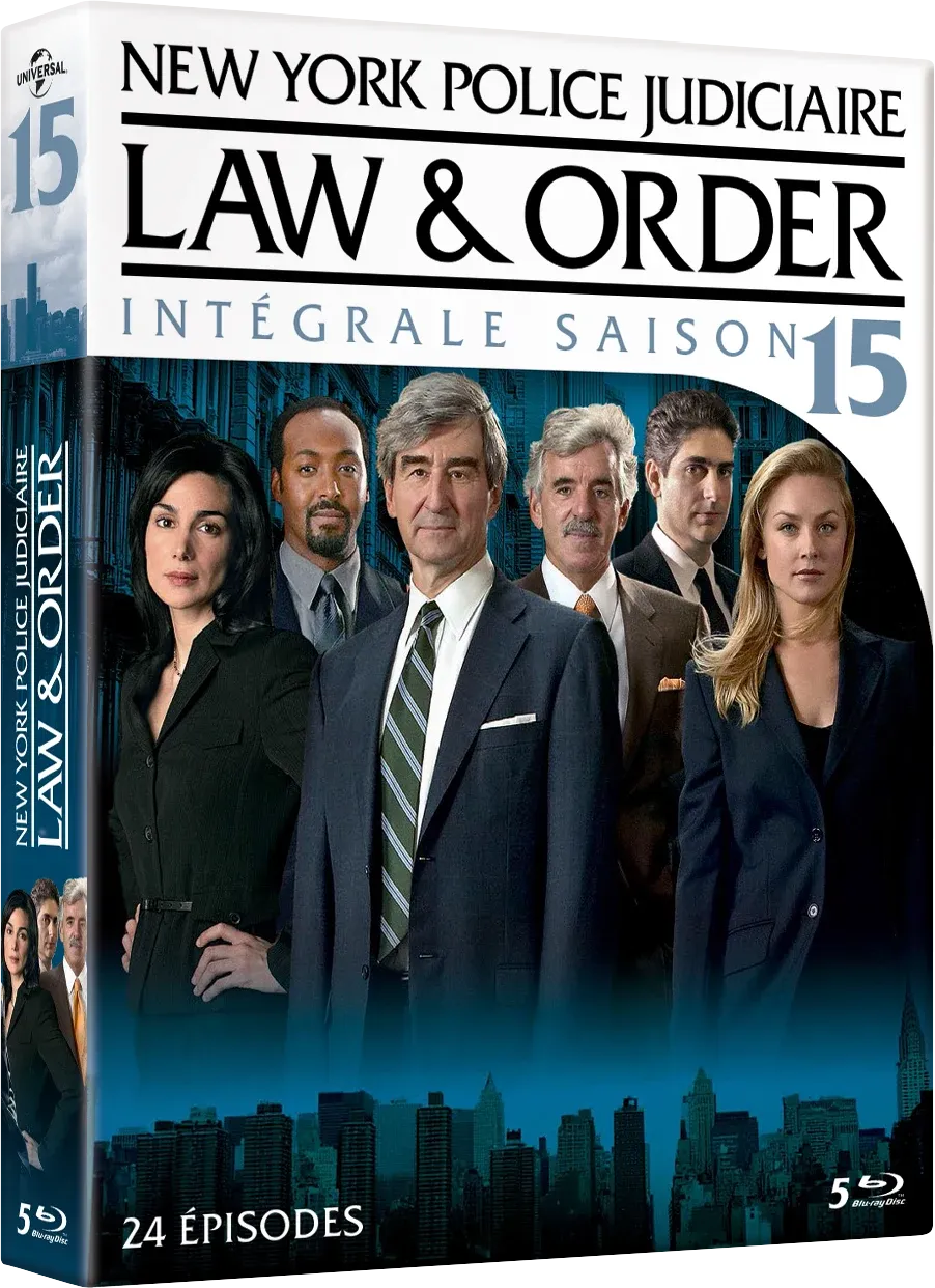 Coffret de la saison 15 de New York Police Judiciaire