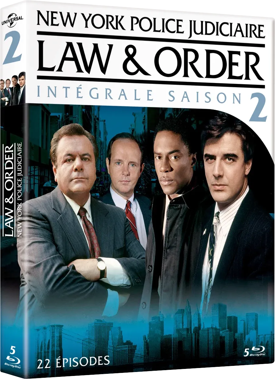 Coffret de la saison 2 de New York Police Judiciaire