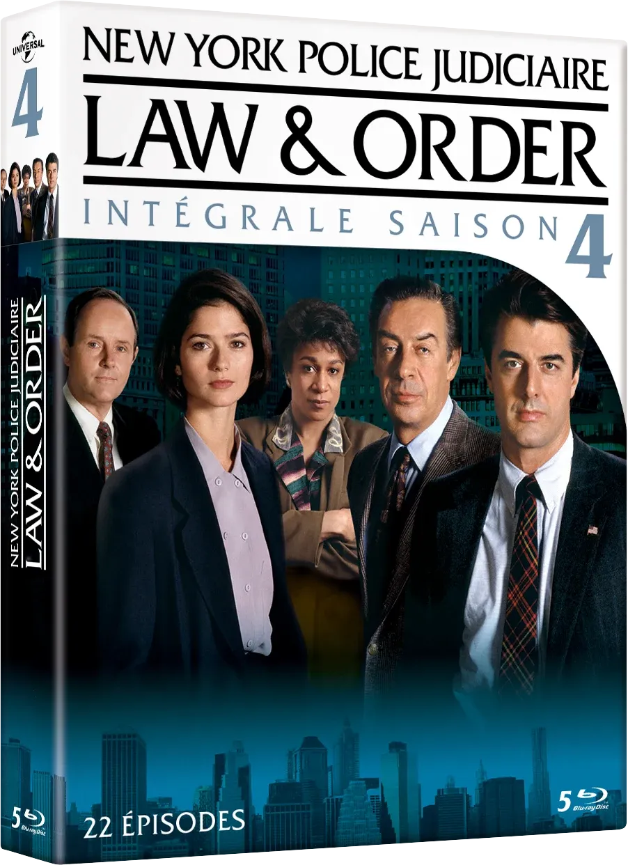 Coffret de la saison 4 de New York Police Judiciaire