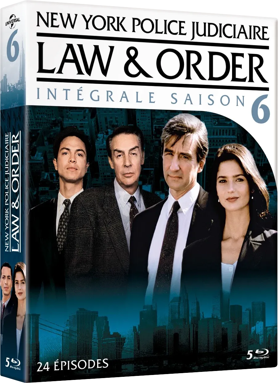 Coffret de la saison 6 de New York Police Judiciaire